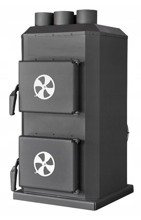 Piec nadmuchowy 14kW, blacha kotłowa 6 i 10mm (paliwo: drewno, miał węglowy, węgiel brunatny, węgiel kamienny, pellet) 95464405