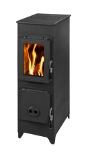 Piec wolnostojący Thorma 2,5-8,5 kW na drewno i brykiet (spaliny: tył) - spełnia anty-smogowy EkoProjekt 88879699