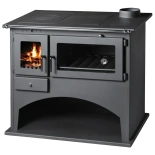 Piec kominek wolnostojący kuchnia, angielka 11kW z piekarnikiem, bez płaszcza wodnego - spełnia anty-smogowy EkoProjekt 48280261