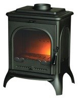 Piec wolnostojący 7kW Seville (wylot spalin: góra, kolor: antracyt) - spełnia anty-smogowy EkoProjekt 86865694