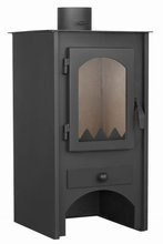 Piec stalowy 6kW (średnica wylotu spalin: 120 mm) 19877499