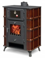 Piec kuchenka kuchnia westfalka z piekarnikiem 8,5kW (średnica wylotu spalin: 150 mm, kolor: brązowy) - spełnia anty-smogowy EkoProjekt 04483315