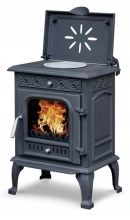 Piec koza żeliwny kominek kominkowy 6,7/9 kW (kolor: czarny) spełnia anty-smogowy EkoProjekt 04481618