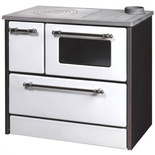 Kuchnia węglowa emaliowana westfalka z piekarnikiem 9,32-11,32kW (kolor: biały, średnica wylotu spalin: 130 mm) - spełnia anty-smogowy EkoProjekt 99682162